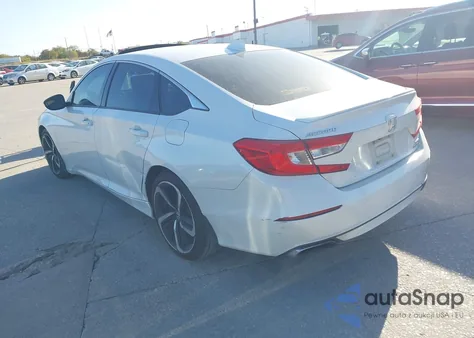 2018 Honda Accord Sport 2.0T из США, поврежденный, VIN 1HGCV2F34JA016257